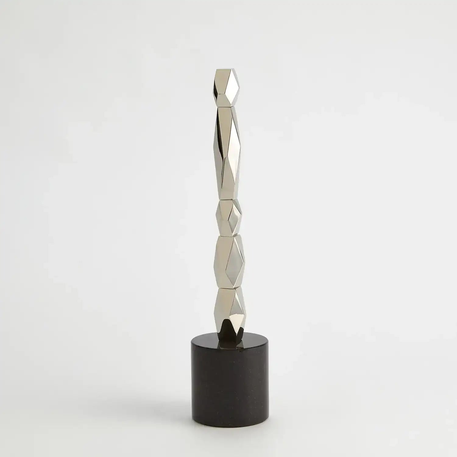 GLOBAL VIEWS FACET BLOCK SCULPTURE - Decorative Accents