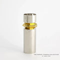GLOBAL VIEWS ROMANO NICKEL CANDLE HOLDER - Decorative Accents
