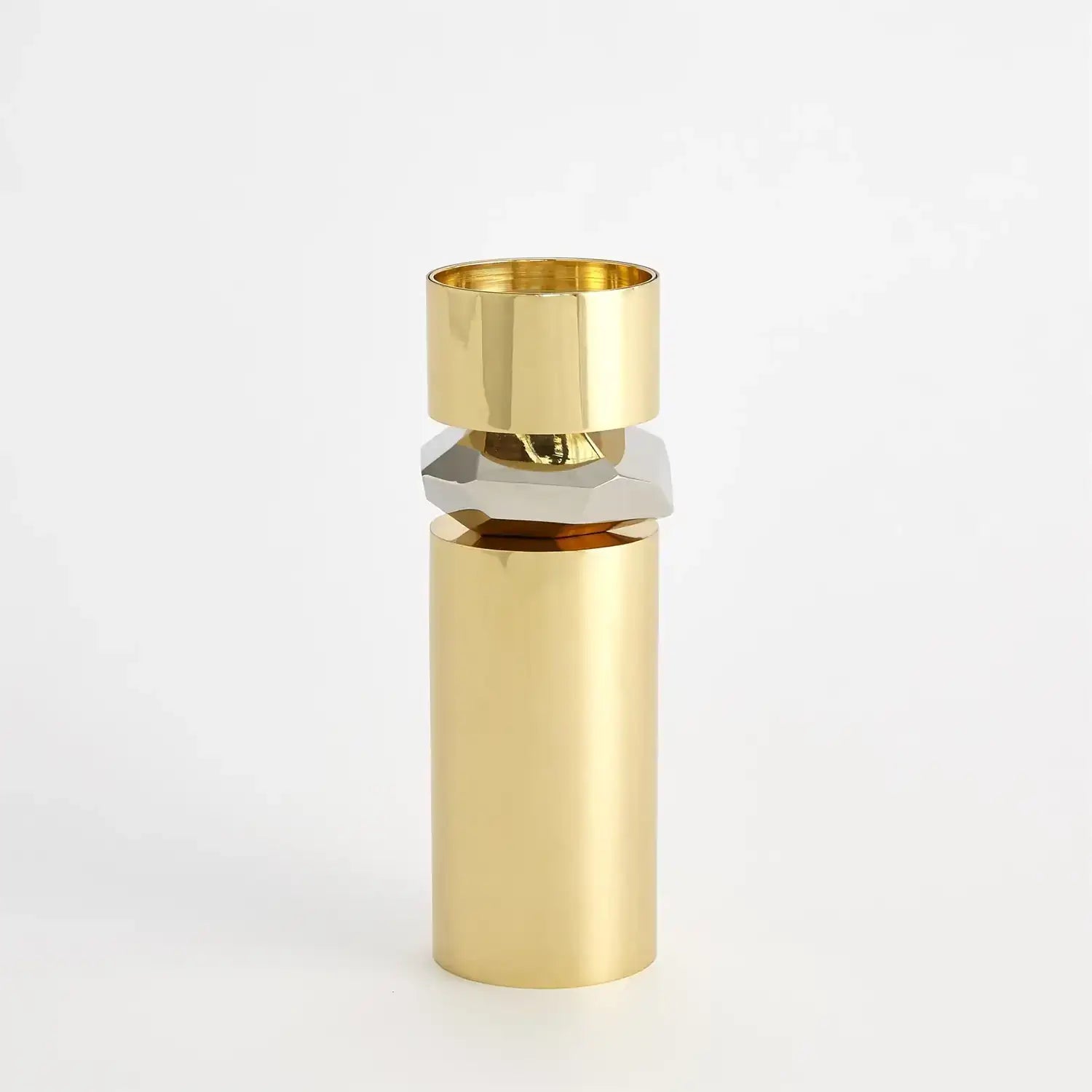 GLOBAL VIEWS ROMANO BRASS CANDLE HOLDER - Decorative Accents