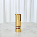 GLOBAL VIEWS ROMANO BRASS CANDLE HOLDER - Decorative Accents