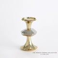 GLOBAL VIEWS GABRIEL BRASS CANDLE HOLDER - Decorative Accents