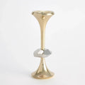 GLOBAL VIEWS GABRIEL BRASS CANDLE HOLDER - Decorative Accents