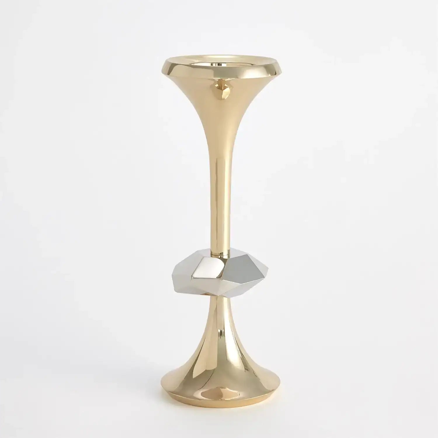 GLOBAL VIEWS GABRIEL BRASS CANDLE HOLDER - Decorative Accents