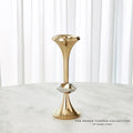 GLOBAL VIEWS GABRIEL BRASS CANDLE HOLDER - Decorative Accents