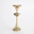 GLOBAL VIEWS GABRIEL BRASS CANDLE HOLDER - Decorative Accents