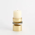 GLOBAL VIEWS ROMANO BRASS CANDLE HOLDER - Decorative Accents