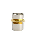 GLOBAL VIEWS ROMANO NICKEL CANDLE HOLDER - Decorative Accents