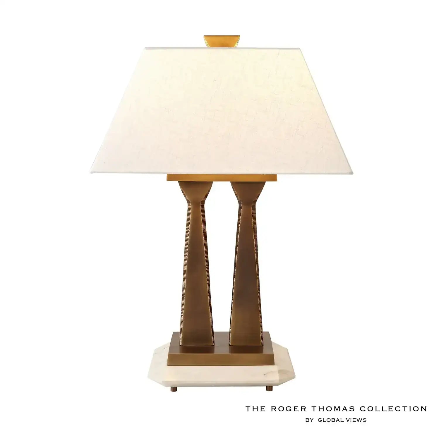 GLOBAL VIEWS, CAPITOL TABLE LAMP, TABLE LAMPS