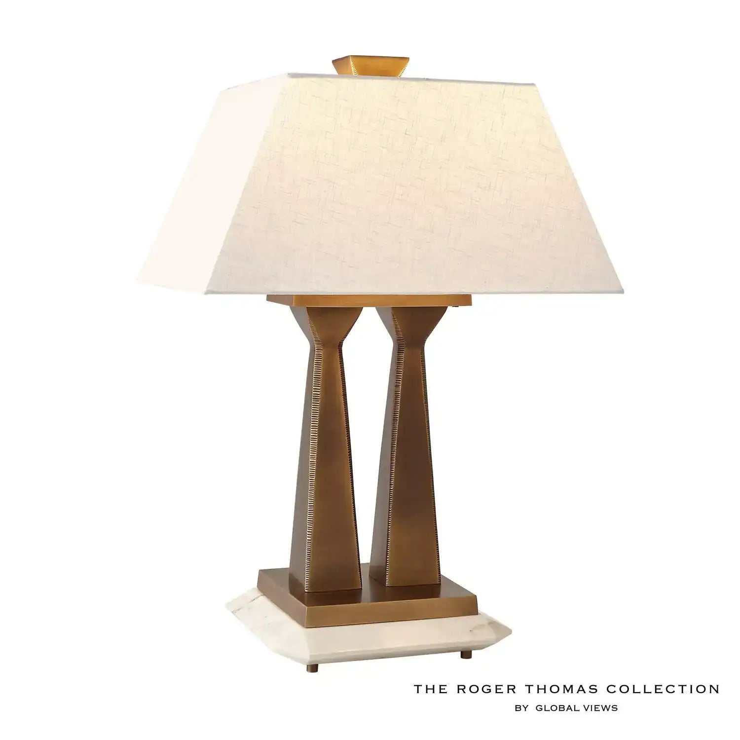 GLOBAL VIEWS, CAPITOL TABLE LAMP, TABLE LAMPS
