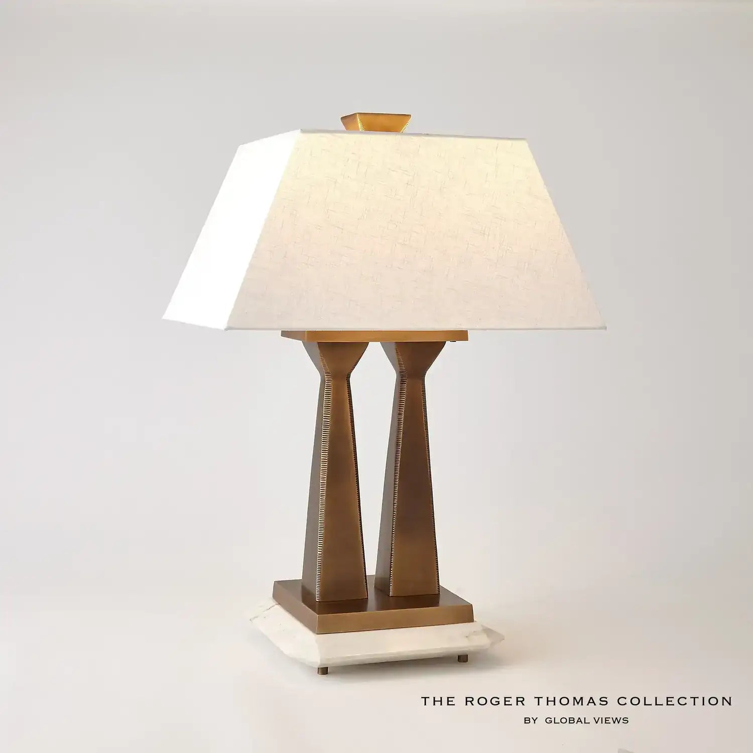 GLOBAL VIEWS, CAPITOL TABLE LAMP, TABLE LAMPS