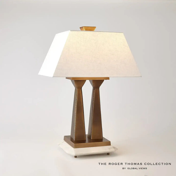 GLOBAL VIEWS, CAPITOL TABLE LAMP, TABLE LAMPS
