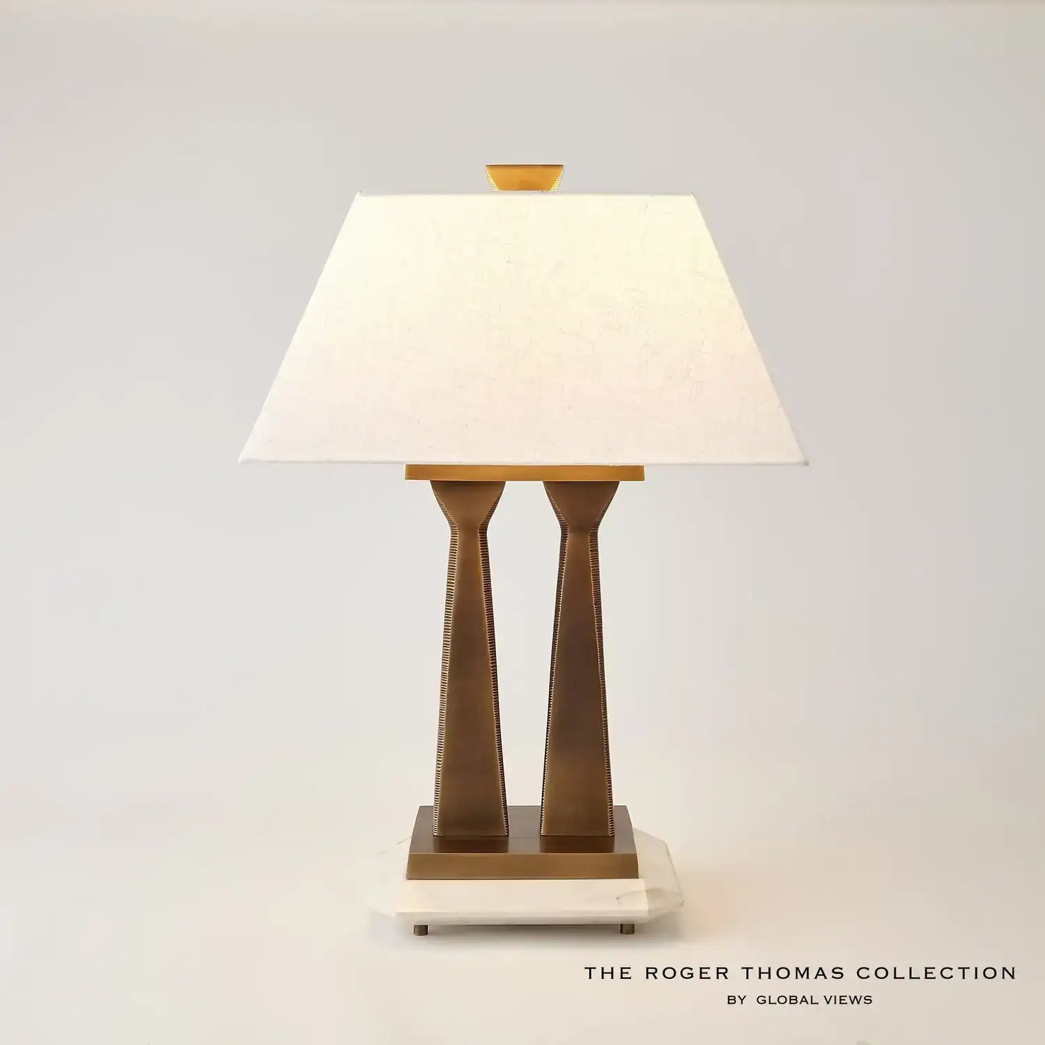 GLOBAL VIEWS, CAPITOL TABLE LAMP, TABLE LAMPS