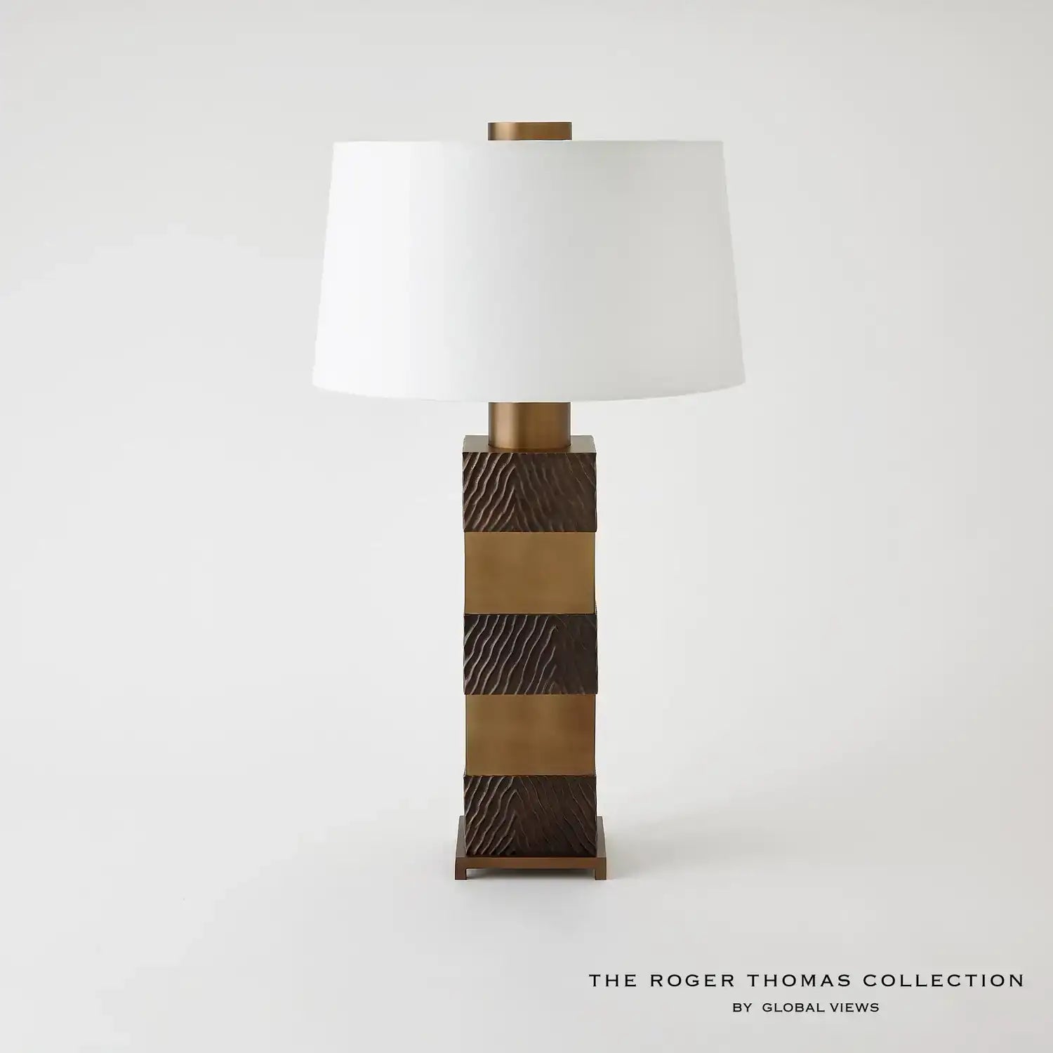 GLOBAL VIEWS, STACK LAMP, TABLE LAMPS