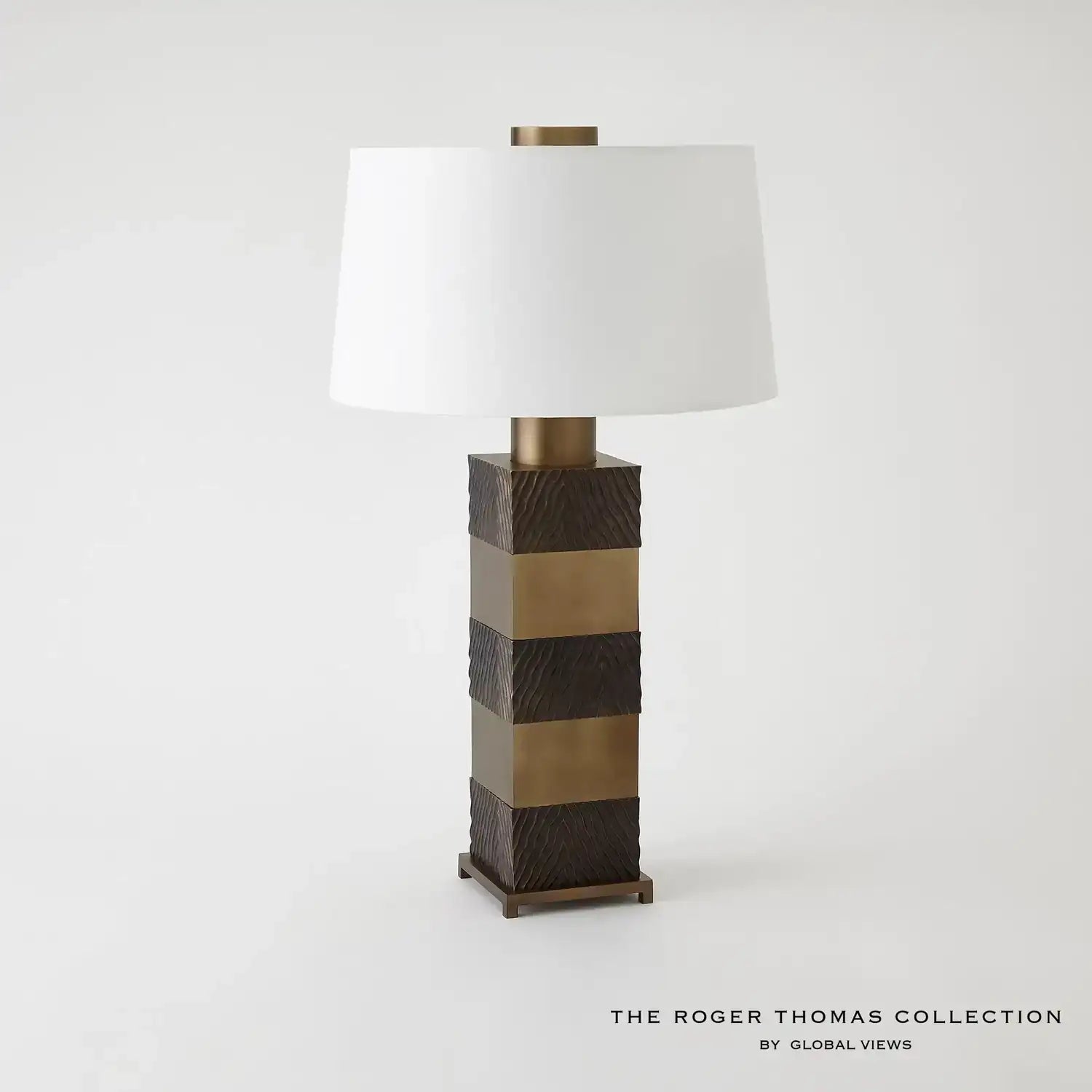 GLOBAL VIEWS, STACK LAMP, TABLE LAMPS