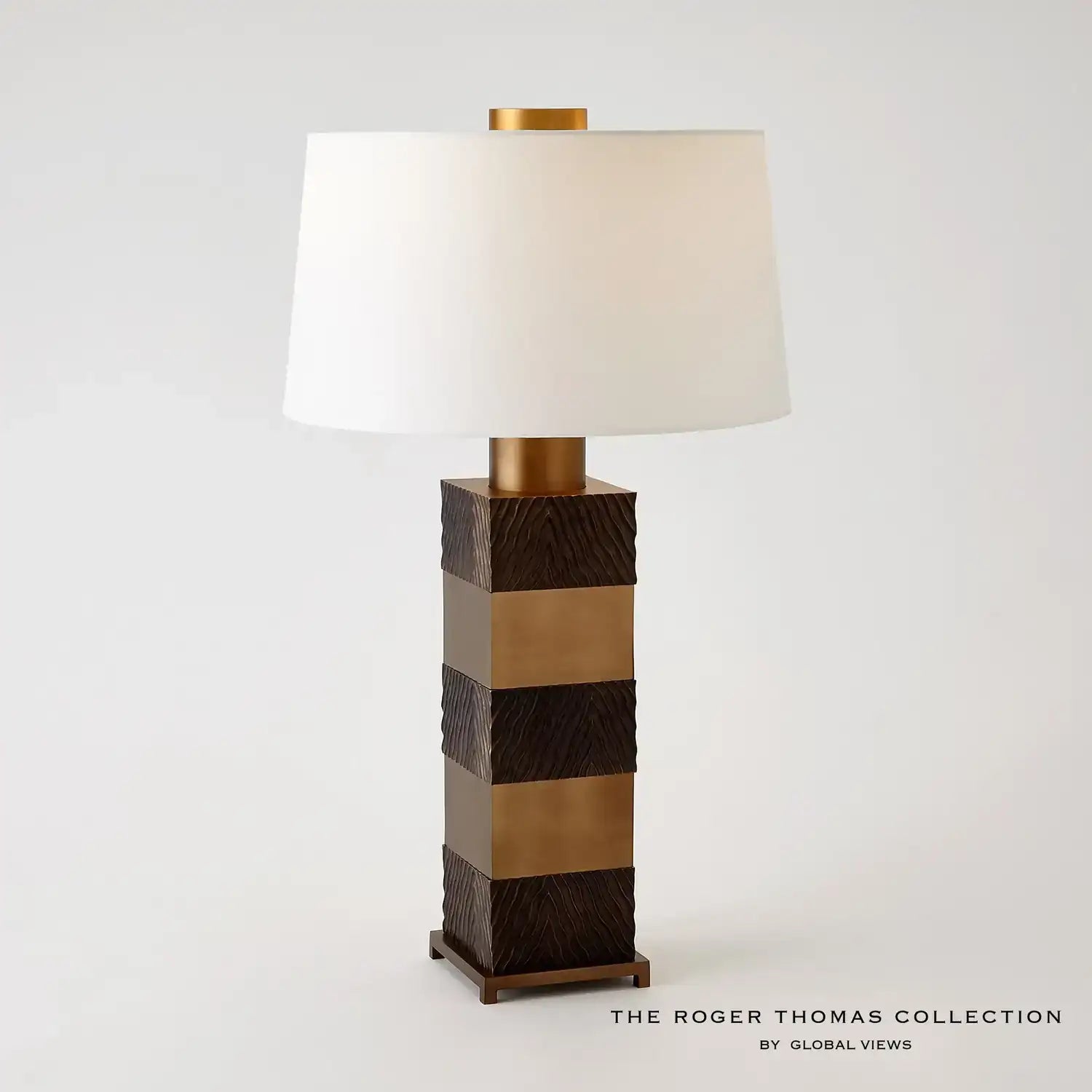 GLOBAL VIEWS, STACK LAMP, TABLE LAMPS