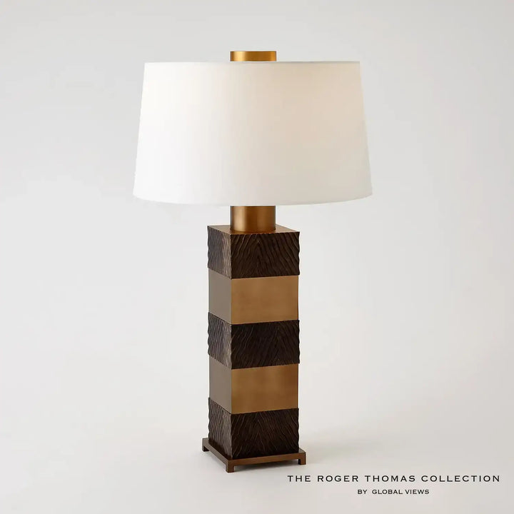GLOBAL VIEWS, STACK LAMP, TABLE LAMPS