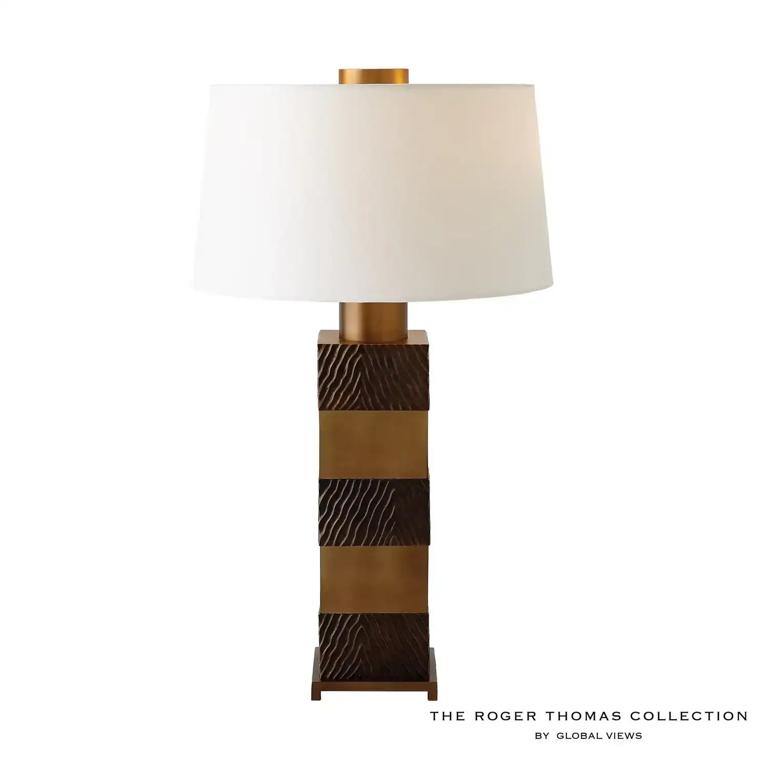 GLOBAL VIEWS, STACK LAMP, TABLE LAMPS