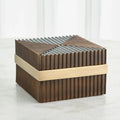 GLOBAL VIEWS MAGIC FLUTE SQUARE BOX - Decorative Accents