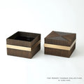 GLOBAL VIEWS MAGIC FLUTE SQUARE BOX - Decorative Accents