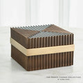 GLOBAL VIEWS MAGIC FLUTE SQUARE BOX - Decorative Accents