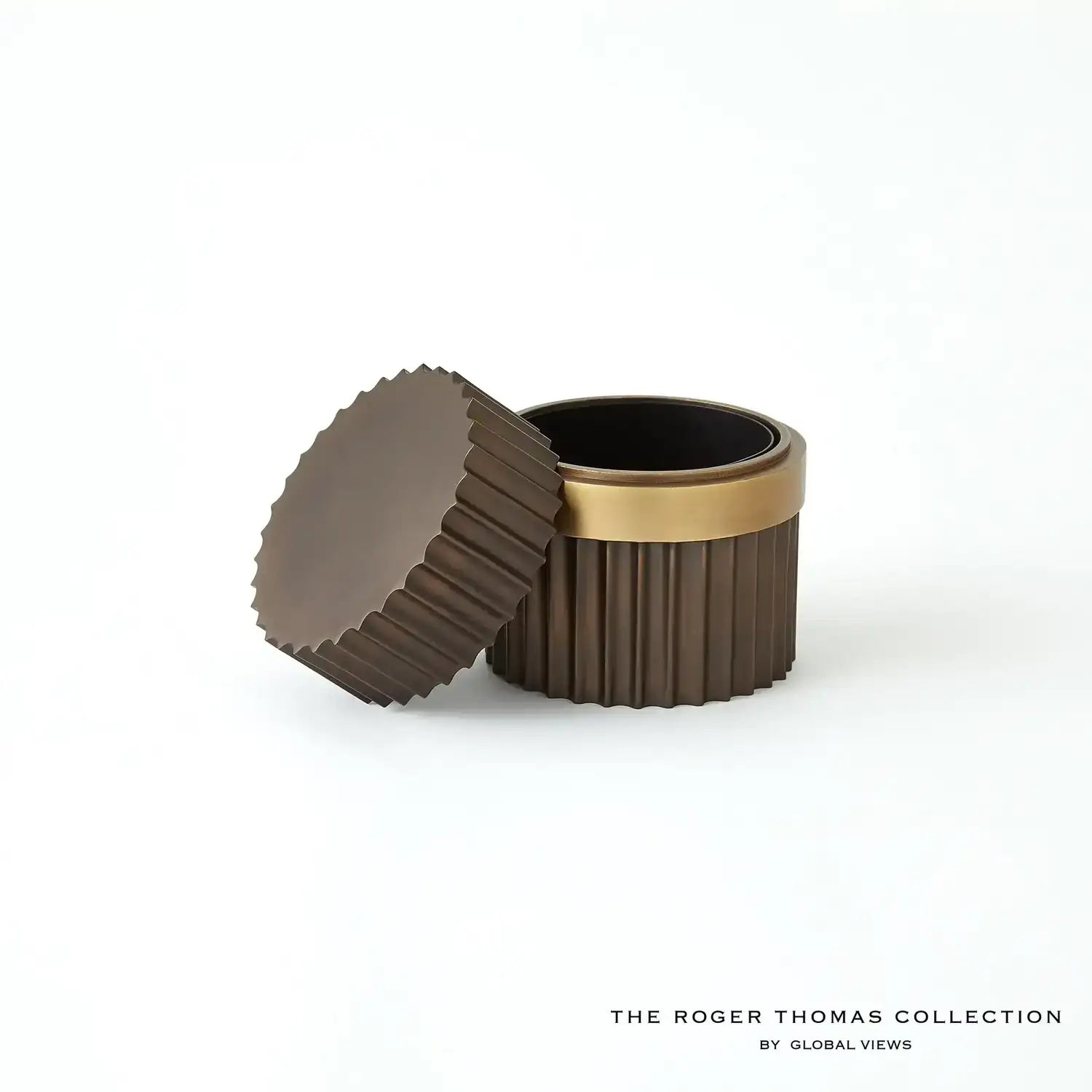 GLOBAL VIEWS MAGIC FLUTE CYLINDER BOX - Decorative Accents