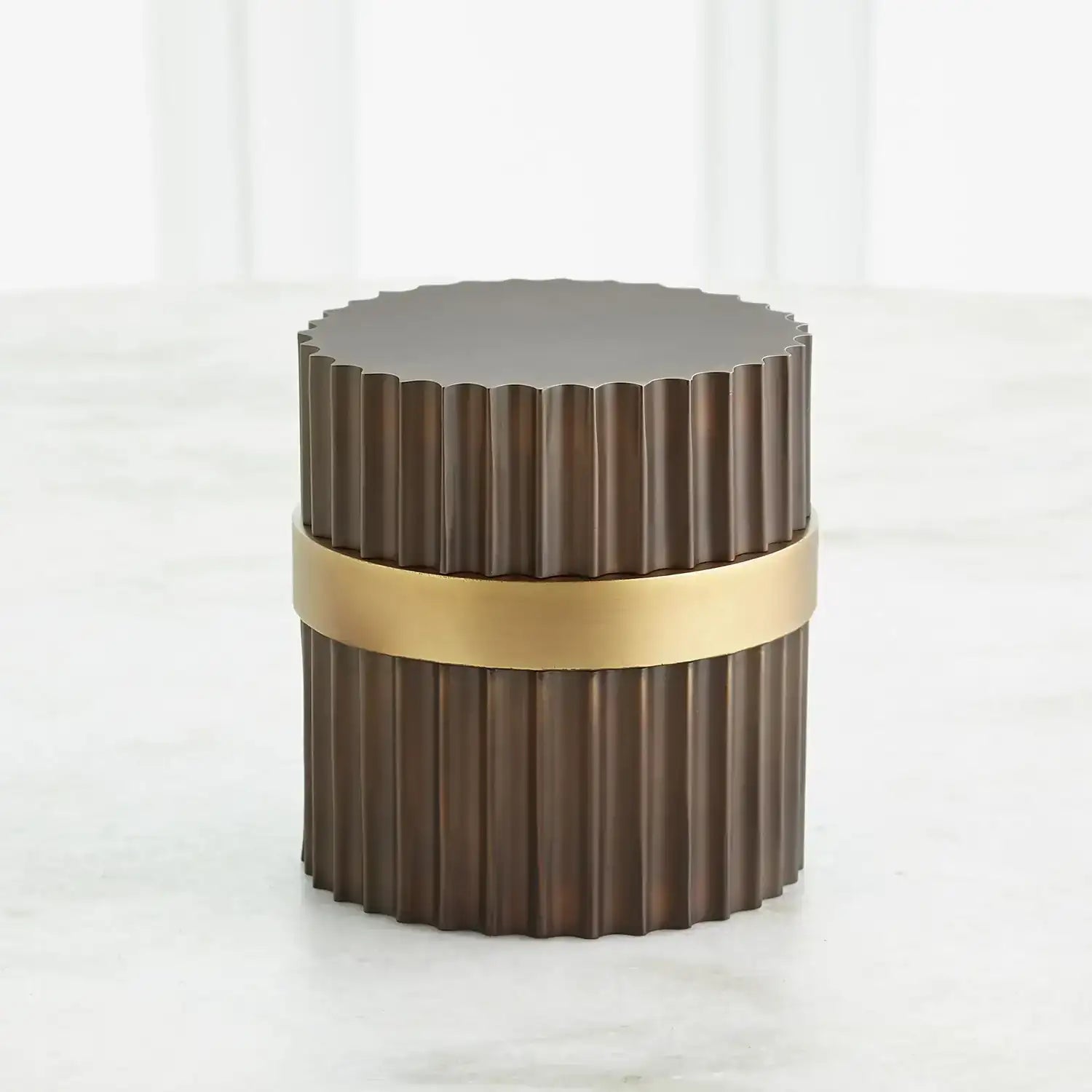 GLOBAL VIEWS MAGIC FLUTE CYLINDER BOX - Decorative Accents