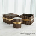 GLOBAL VIEWS MAGIC FLUTE CYLINDER BOX - Decorative Accents