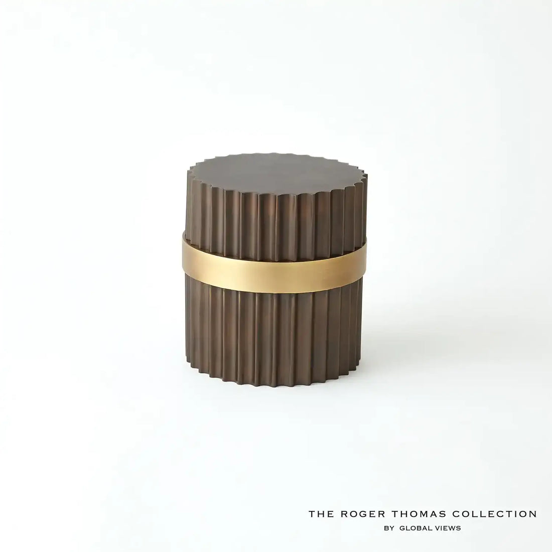 GLOBAL VIEWS MAGIC FLUTE CYLINDER BOX - Decorative Accents