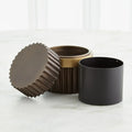 GLOBAL VIEWS MAGIC FLUTE CYLINDER BOX - Decorative Accents