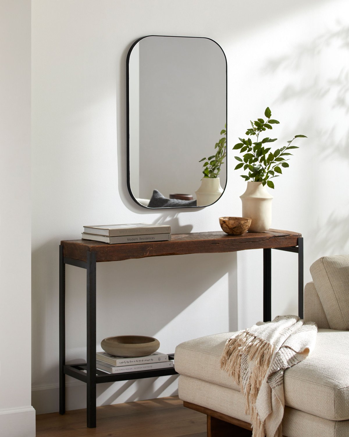 SURYA AUBURN ACCENT MIRROR - Mirrors