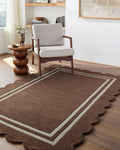 LIVABLISS SCALLOPED HANDMADE RUG - Rugs