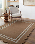 LIVABLISS SCALLOPED HANDMADE RUG - Rugs
