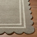 LIVABLISS SCALLOPED HANDMADE RUG - Rugs