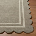 LIVABLISS SCALLOPED HANDMADE RUG - Rugs