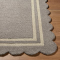 LIVABLISS SCALLOPED HANDMADE RUG - Rugs