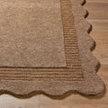 LIVABLISS SCALLOPED HANDMADE RUG - Rugs