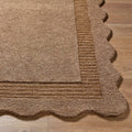 LIVABLISS SCALLOPED HANDMADE RUG - Rugs