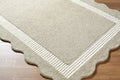 LIVABLISS SCALLOPED HANDMADE RUG - Rugs