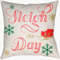 LIVABLISS SLEIGH THE DAY ACCENT PILLOW - Linens