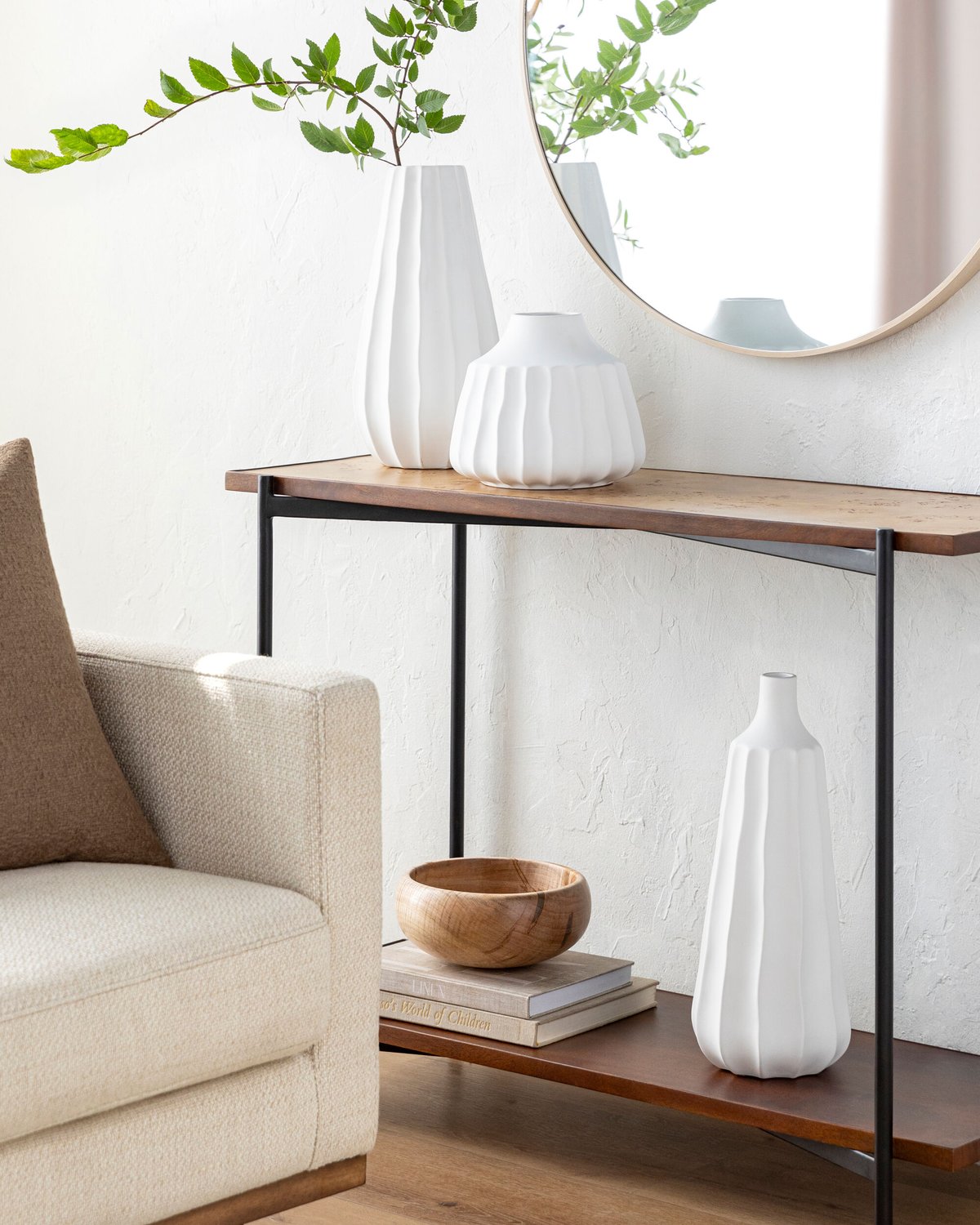 SURYA SANTINO VASE - Decorative Accents