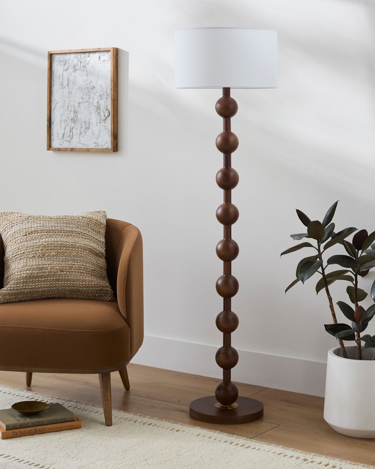 SURYA, SALINE ACCENT FLOOR LAMP, FLOOR LAMP