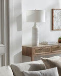 SURYA, SNOWFALL ACCENT TABLE LAMP, TABLE LAMPS