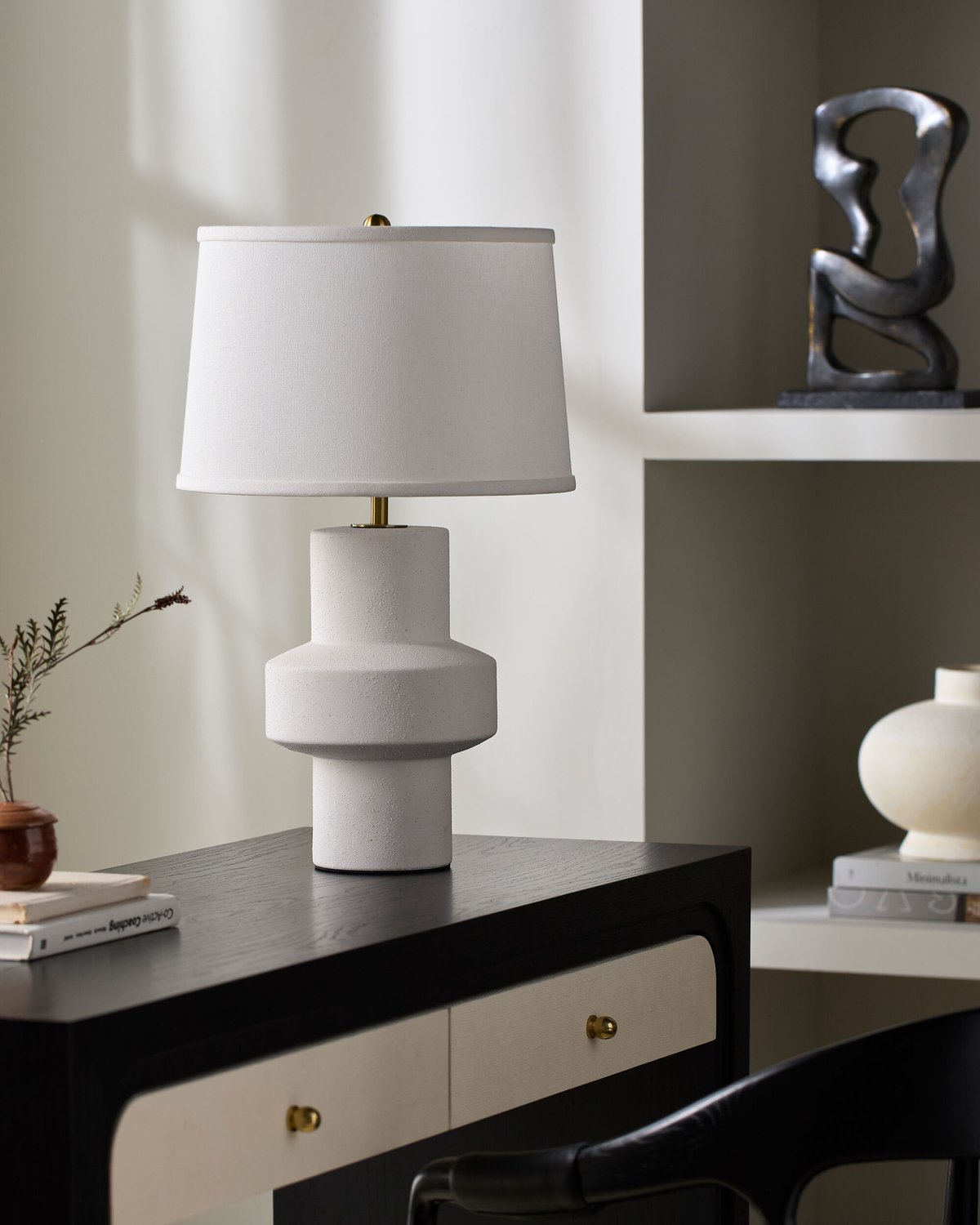 SURYA, TABOU ACCENT TABLE LAMP, TABLE LAMPS