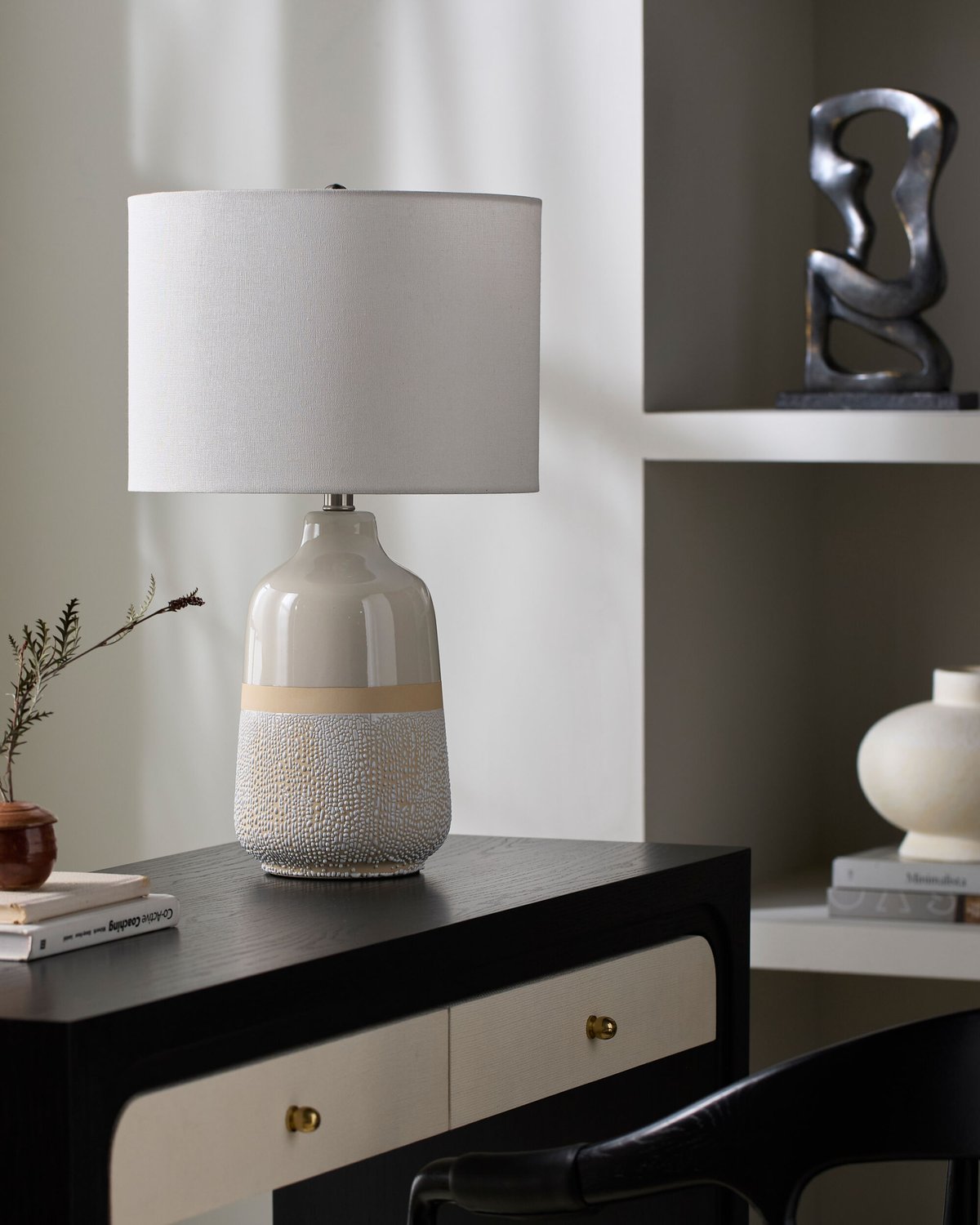 SURYA, TOGO ACCENT TABLE LAMP, TABLE LAMPS
