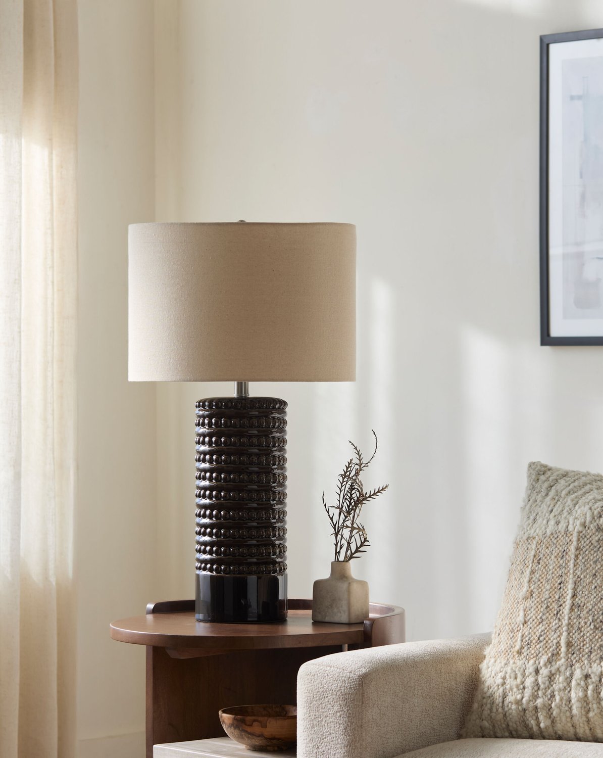 SURYA, TOLFA ACCENT TABLE LAMP, TABLE LAMPS