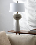 SURYA, TERRA STRATA ACCENT TABLE LAMP, TABLE LAMPS