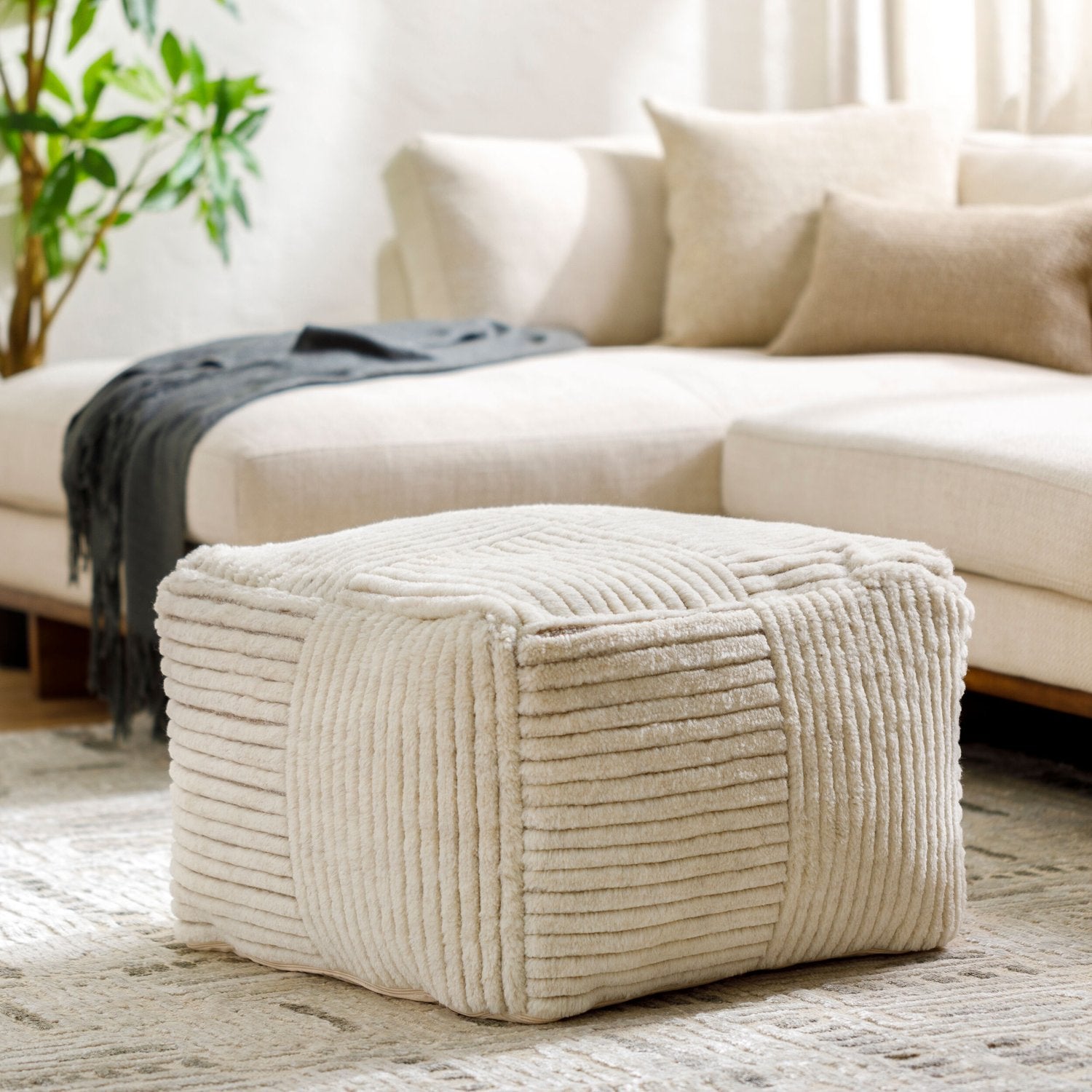SURYA TUNISIA POUF - Benches, Ottoman, Stools
