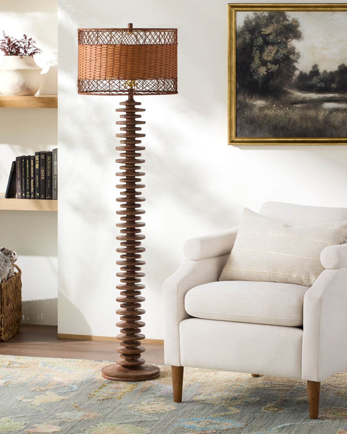 SURYA, UKWI ACCENT FLOOR LAMP, FLOOR LAMP