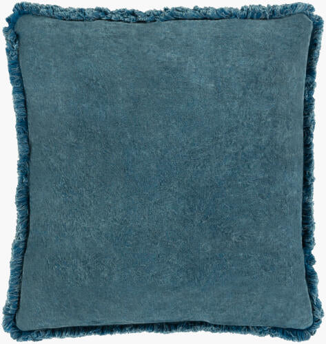 SURYA WASHED COTTON VELVET ACCENT PILLOW - Linens