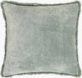 SURYA WASHED COTTON VELVET ACCENT PILLOW - Linens